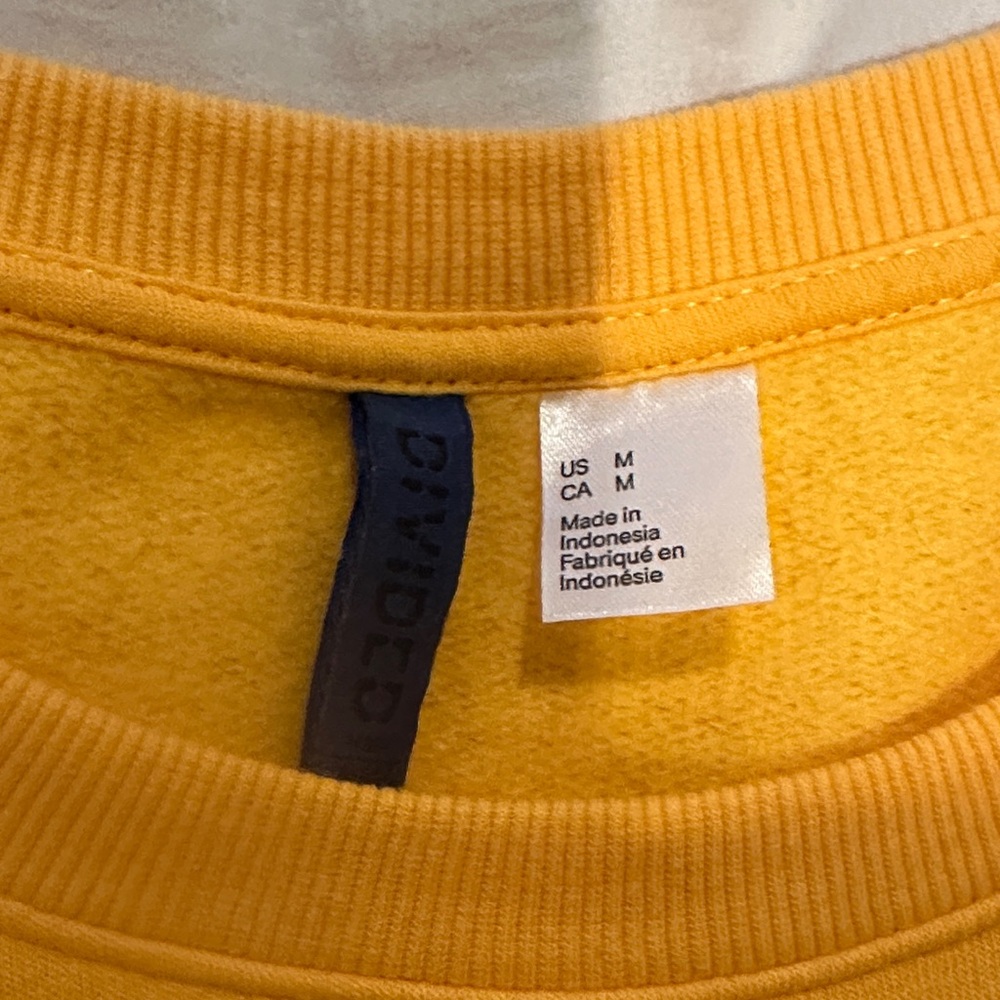 H&M Yellow Crewneck Sweater - Picture 2 of 2